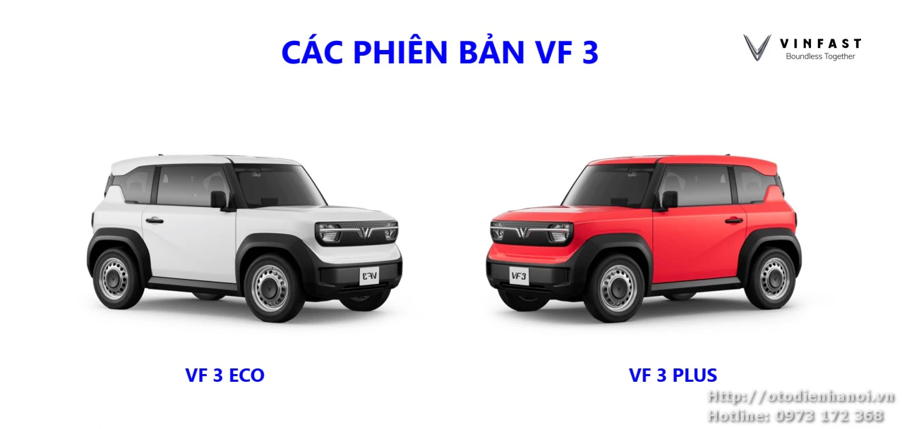 phiên bản Vinfast vf3