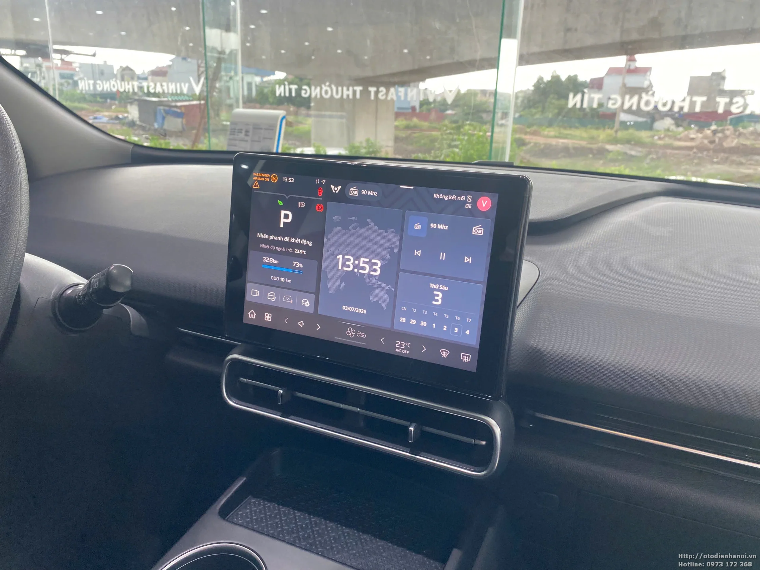 Màn hình trung tâm Vinfast MPV 7