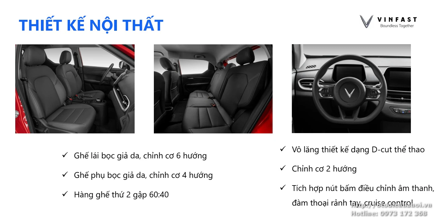 Nội thất Vinfast VF5