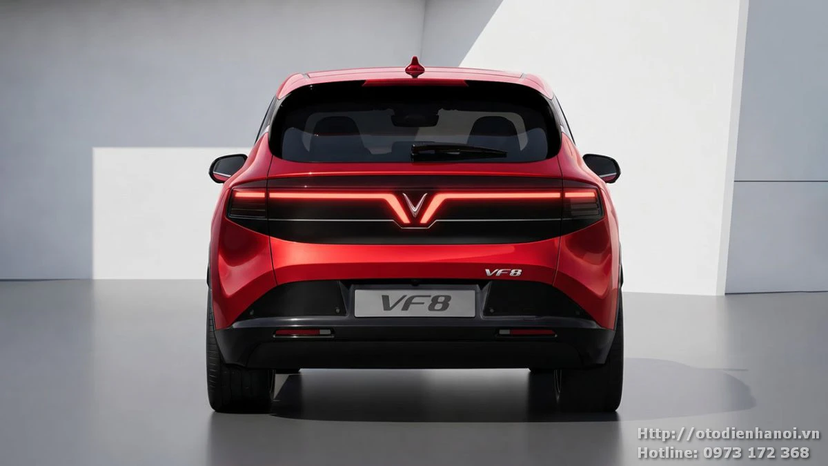 Đuôi xe Vinfast VF8 New