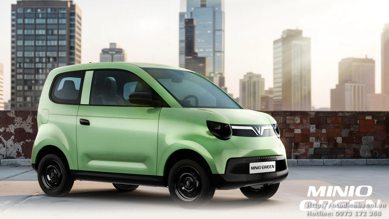 Thân xe Vinfast Minio Green