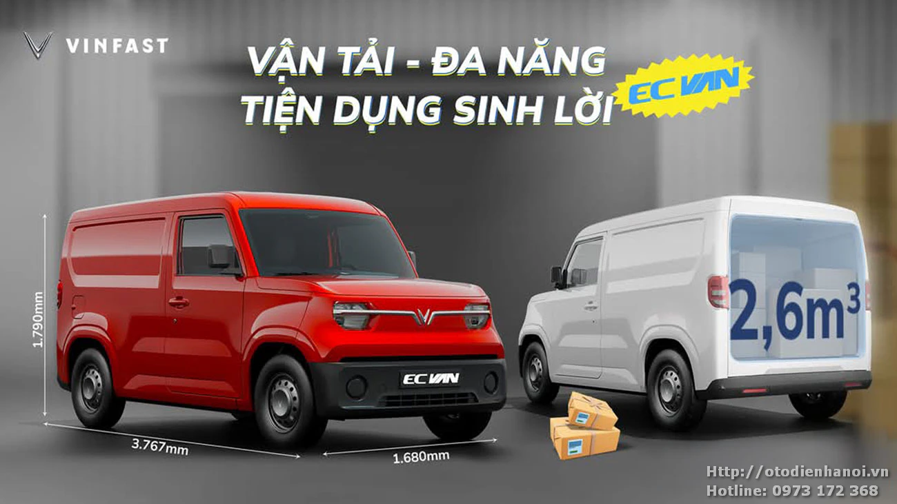 tổng quan Vinfast EC Van