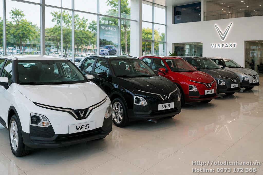 Vinfast vf5 có những màu gì -1